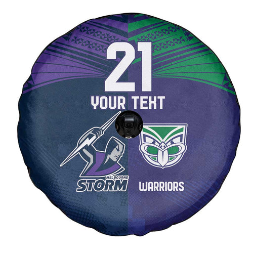Custom Warriors-Storm Spare Tire Cover Together Sporty Style