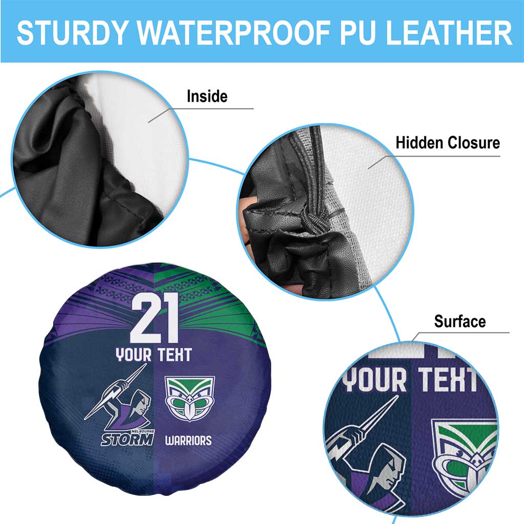 Custom Warriors-Storm Spare Tire Cover Together Sporty Style
