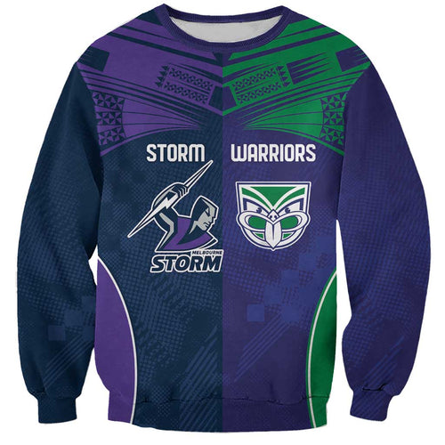 Custom Warriors-Storm Sweatshirt Together Sporty Style