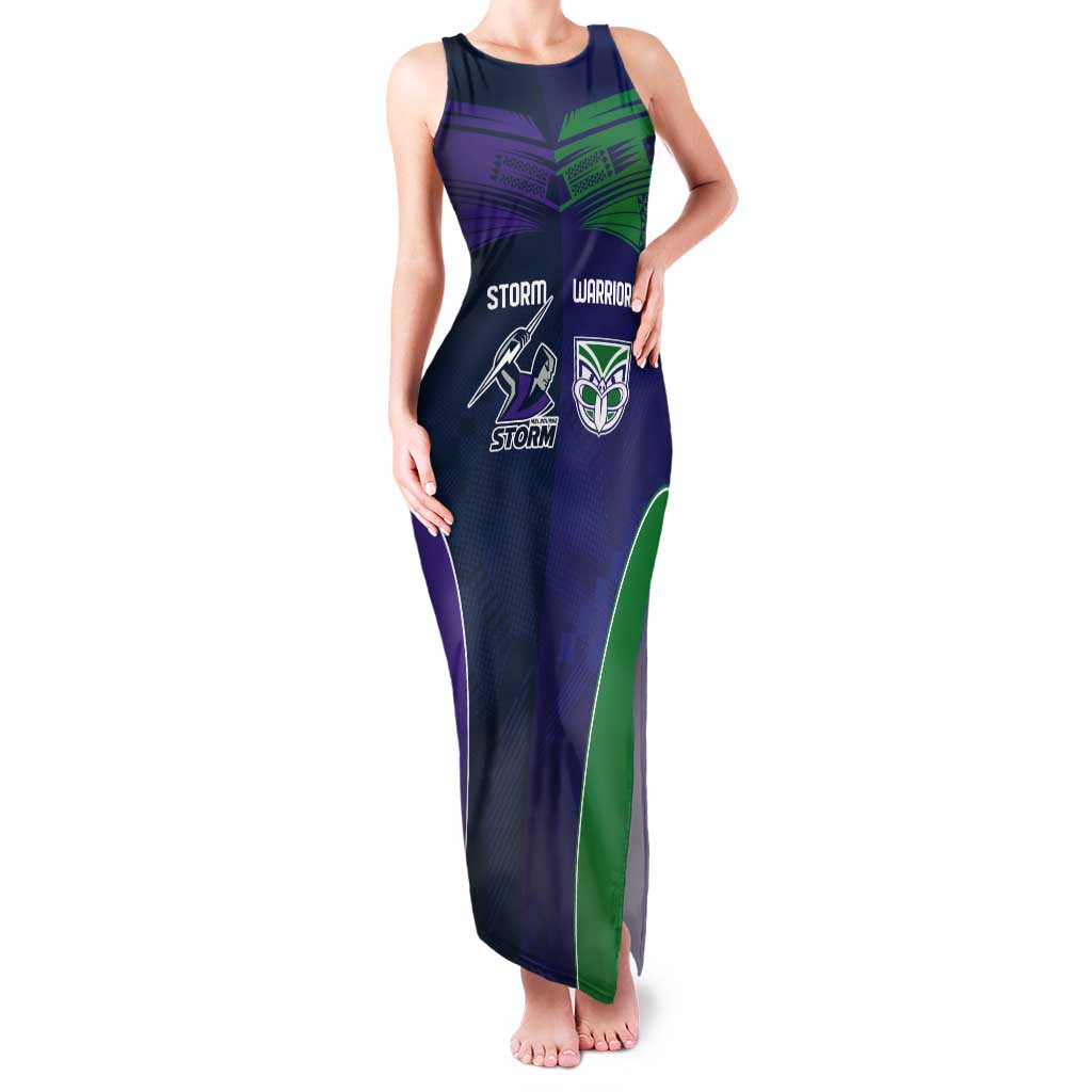 Custom Warriors-Storm Tank Maxi Dress Together Sporty Style