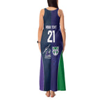 Custom Warriors-Storm Tank Maxi Dress Together Sporty Style