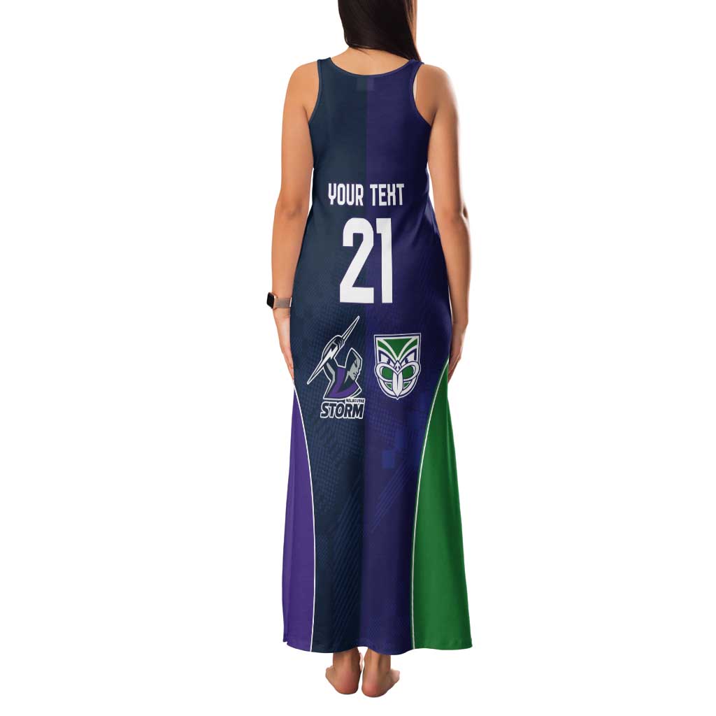 Custom Warriors-Storm Tank Maxi Dress Together Sporty Style