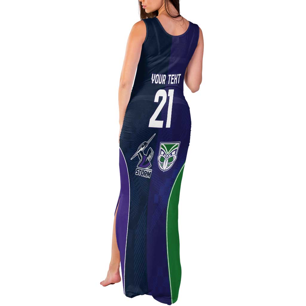 Custom Warriors-Storm Tank Maxi Dress Together Sporty Style