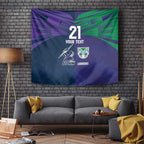 Custom Warriors-Storm Tapestry Together Sporty Style