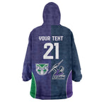 Custom Warriors-Storm Wearable Blanket Hoodie Together Sporty Style