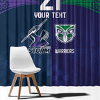 Custom Warriors-Storm Window Curtain Together Sporty Style