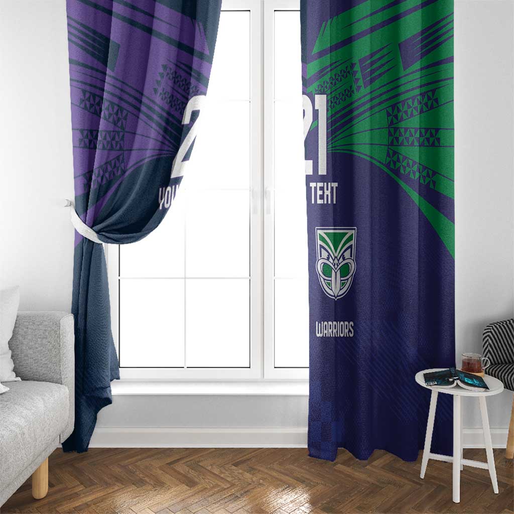 Custom Warriors-Storm Window Curtain Together Sporty Style
