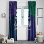 Custom Warriors-Storm Window Curtain Together Sporty Style