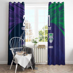 Custom Warriors-Storm Window Curtain Together Sporty Style