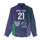 Custom Warriors-Storm Women Casual Shirt Together Sporty Style