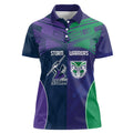 Custom Warriors-Storm Women Polo Shirt Together Sporty Style