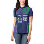 Custom Warriors-Storm Women Polo Shirt Together Sporty Style