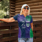 Custom Warriors-Storm Women Polo Shirt Together Sporty Style