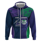Custom Warriors-Storm Zip Hoodie Together Sporty Style
