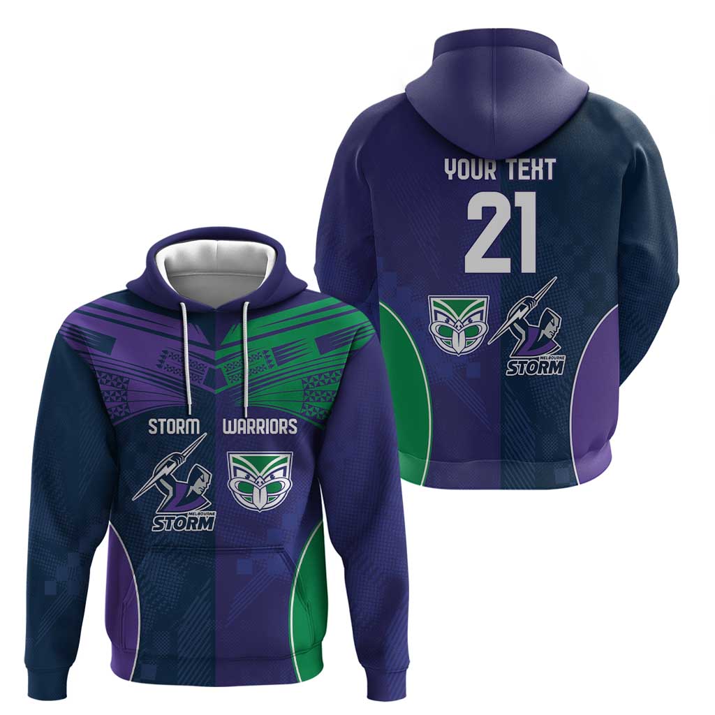 Custom Warriors-Storm Zip Hoodie Together Sporty Style