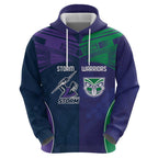 Custom Warriors-Storm Zip Hoodie Together Sporty Style