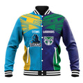 Custom Warriors-Titans Baseball Jacket Together Sporty Style