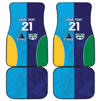 Custom Warriors-Titans Car Mats Together Sporty Style