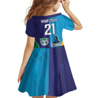 Custom Warriors-Titans Family Matching Tank Maxi Dress and Hawaiian Shirt Together Sporty Style