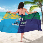 Custom Warriors-Titans Sarong Together Sporty Style
