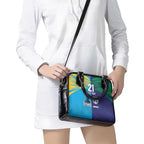 Custom Warriors-Titans Shoulder Handbag Together Sporty Style