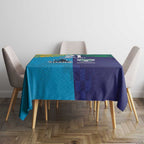 Custom Warriors-Titans Tablecloth Together Sporty Style
