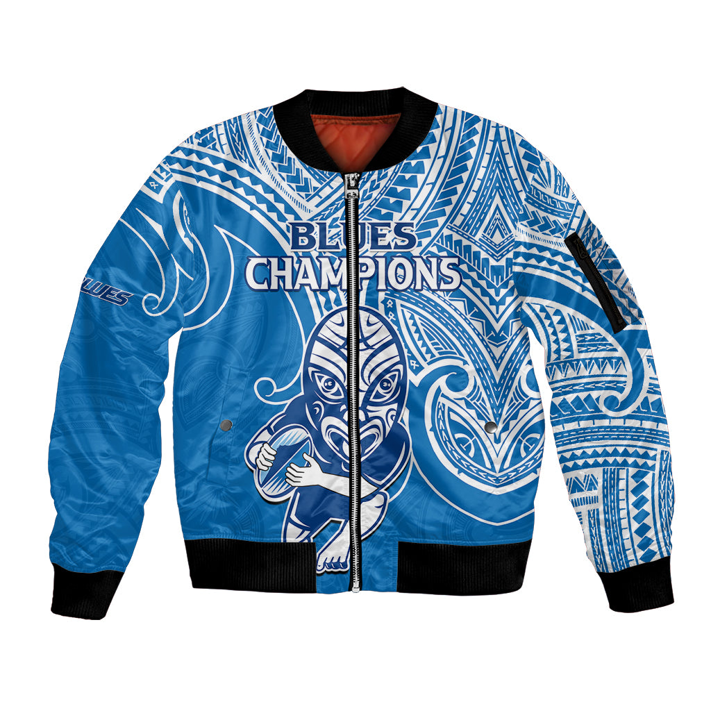 custom-text-and-number-blues-super-rugby-sleeve-zip-bomber-jacket-kahurangi-go-champions-2023