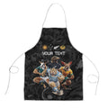 Custom Rugby Southern Hemisphere Apron Argentina AUNZ South Africa Mascot Black - Aussie Hoodie