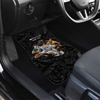 Custom Rugby Southern Hemisphere Car Mats Argentina AUNZ South Africa Mascot Black - Aussie Hoodie
