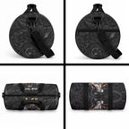 Custom Rugby Southern Hemisphere Duffle Bag Argentina AUNZ South Africa Mascot Black