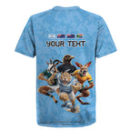 Custom Rugby Southern Hemisphere Rugby Jersey Argentina AUNZ South Africa Mascot Blue - Aussie Hoodie