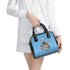 Custom Rugby Southern Hemisphere Shoulder Handbag Argentina AUNZ South Africa Mascot Blue - Aussie Hoodie
