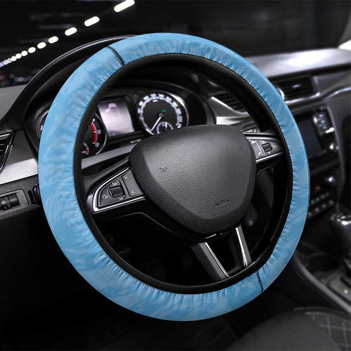 Rugby Southern Hemisphere Steering Wheel Cover Argentina AUNZ South Africa Mascot Blue - Aussie Hoodie