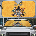 Custom Rugby Southern Hemisphere Auto Sun Shade Argentina AUNZ South Africa Mascot Gold - Aussie Hoodie
