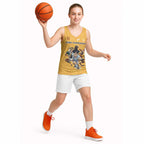 Custom Rugby Southern Hemisphere Basketball Jersey Argentina AUNZ South Africa Mascot Gold - Aussie Hoodie