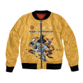 Custom Rugby Southern Hemisphere Bomber Jacket Argentina AUNZ South Africa Mascot Gold - Aussie Hoodie
