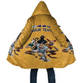 Custom Rugby Southern Hemisphere Cloak Argentina AUNZ South Africa Mascot Gold - Aussie Hoodie
