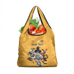 Custom Rugby Southern Hemisphere Grocery Bag Argentina AUNZ South Africa Mascot Gold - Aussie Hoodie
