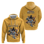 Custom Rugby Southern Hemisphere Hoodie Argentina AUNZ South Africa Mascot Gold - Aussie Hoodie
