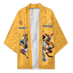 Custom Rugby Southern Hemisphere Kimono Argentina AUNZ South Africa Mascot Gold - Aussie Hoodie