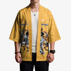 Custom Rugby Southern Hemisphere Kimono Argentina AUNZ South Africa Mascot Gold - Aussie Hoodie