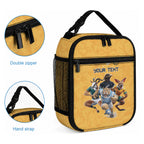 Custom Rugby Southern Hemisphere Lunch Bag Argentina AUNZ South Africa Mascot Gold