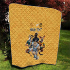 Custom Rugby Southern Hemisphere Quilt Argentina AUNZ South Africa Mascot Gold - Aussie Hoodie
