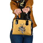 Custom Rugby Southern Hemisphere Shoulder Handbag Argentina AUNZ South Africa Mascot Gold - Aussie Hoodie