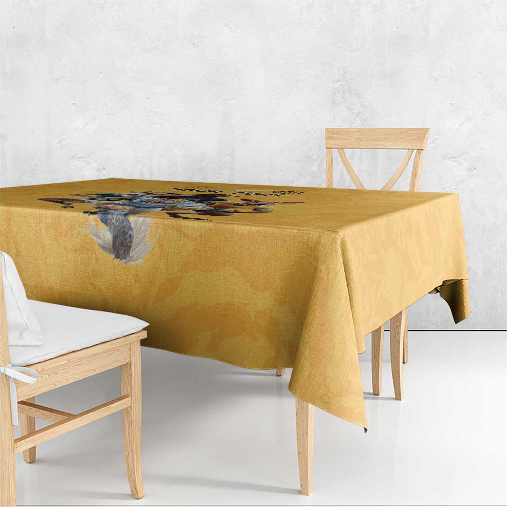 Custom Rugby Southern Hemisphere Tablecloth Argentina AUNZ South Africa Mascot Gold - Aussie Hoodie