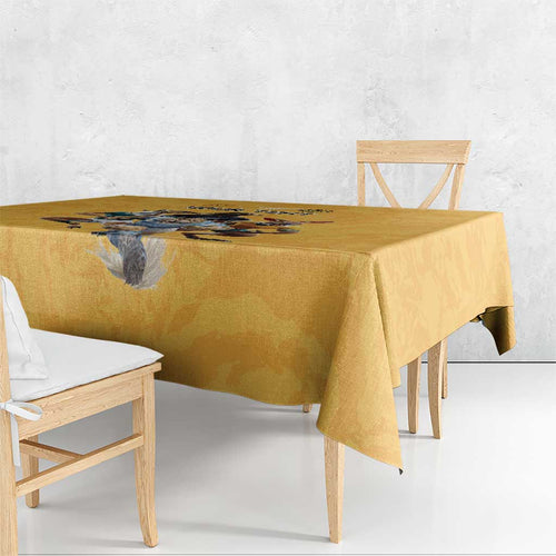 Custom Rugby Southern Hemisphere Tablecloth Argentina AUNZ South Africa Mascot Gold - Aussie Hoodie