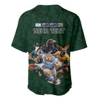Custom Rugby Southern Hemisphere Baseball Jersey Argentina AUNZ South Africa Mascot Green - Aussie Hoodie