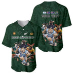 Custom Rugby Southern Hemisphere Baseball Jersey Argentina AUNZ South Africa Mascot Green - Aussie Hoodie