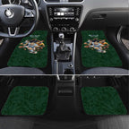 Custom Rugby Southern Hemisphere Car Mats Argentina AUNZ South Africa Mascot Green - Aussie Hoodie