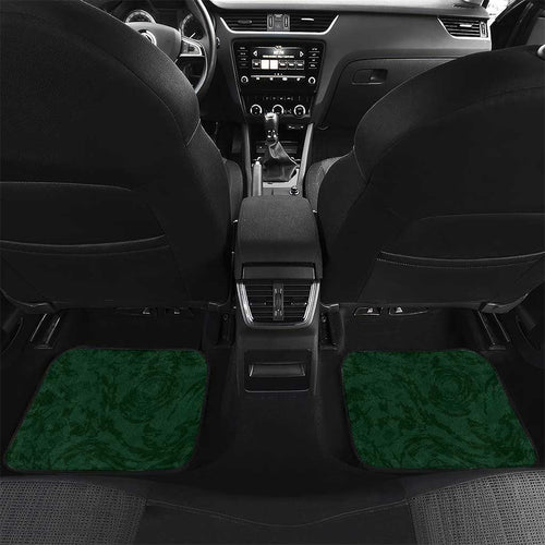 Custom Rugby Southern Hemisphere Car Mats Argentina AUNZ South Africa Mascot Green - Aussie Hoodie